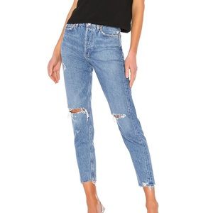 Jeans-high rise straight